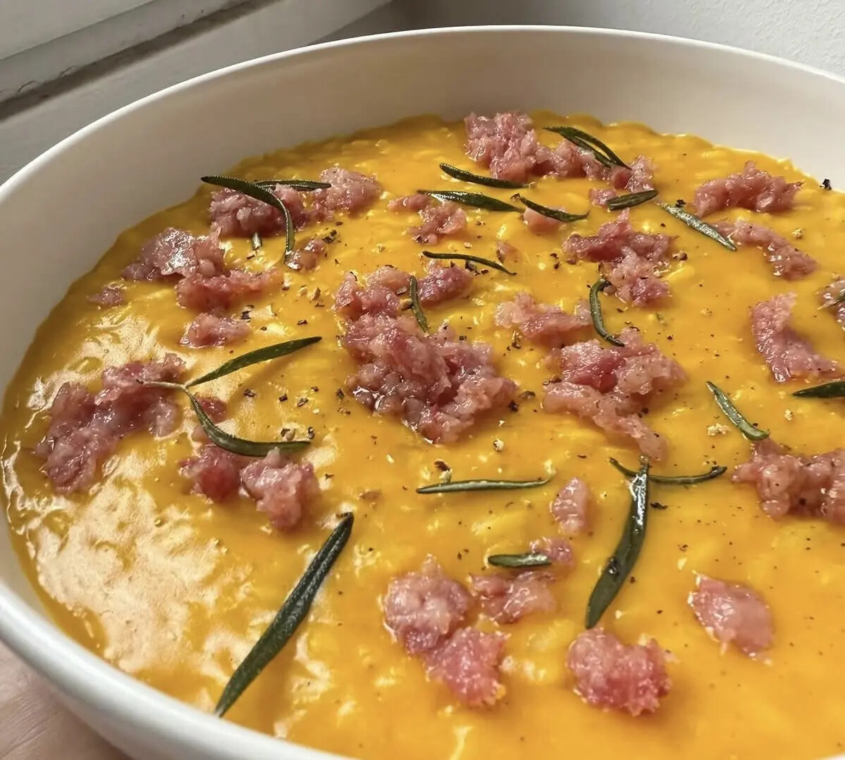 Piatto stagionale della cucina FCVG